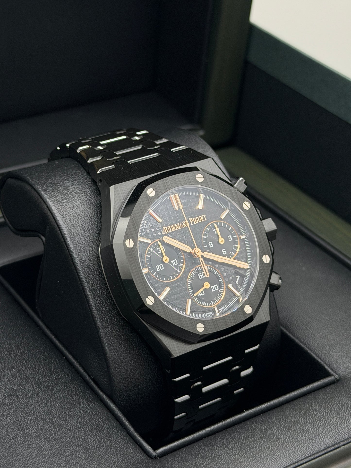 Audemars Piguet Royal Oak Chronograph 41mm - Balck Ceramic - NEW Ref. 26240CE.OO.1225CE.02 - Partially Stickers