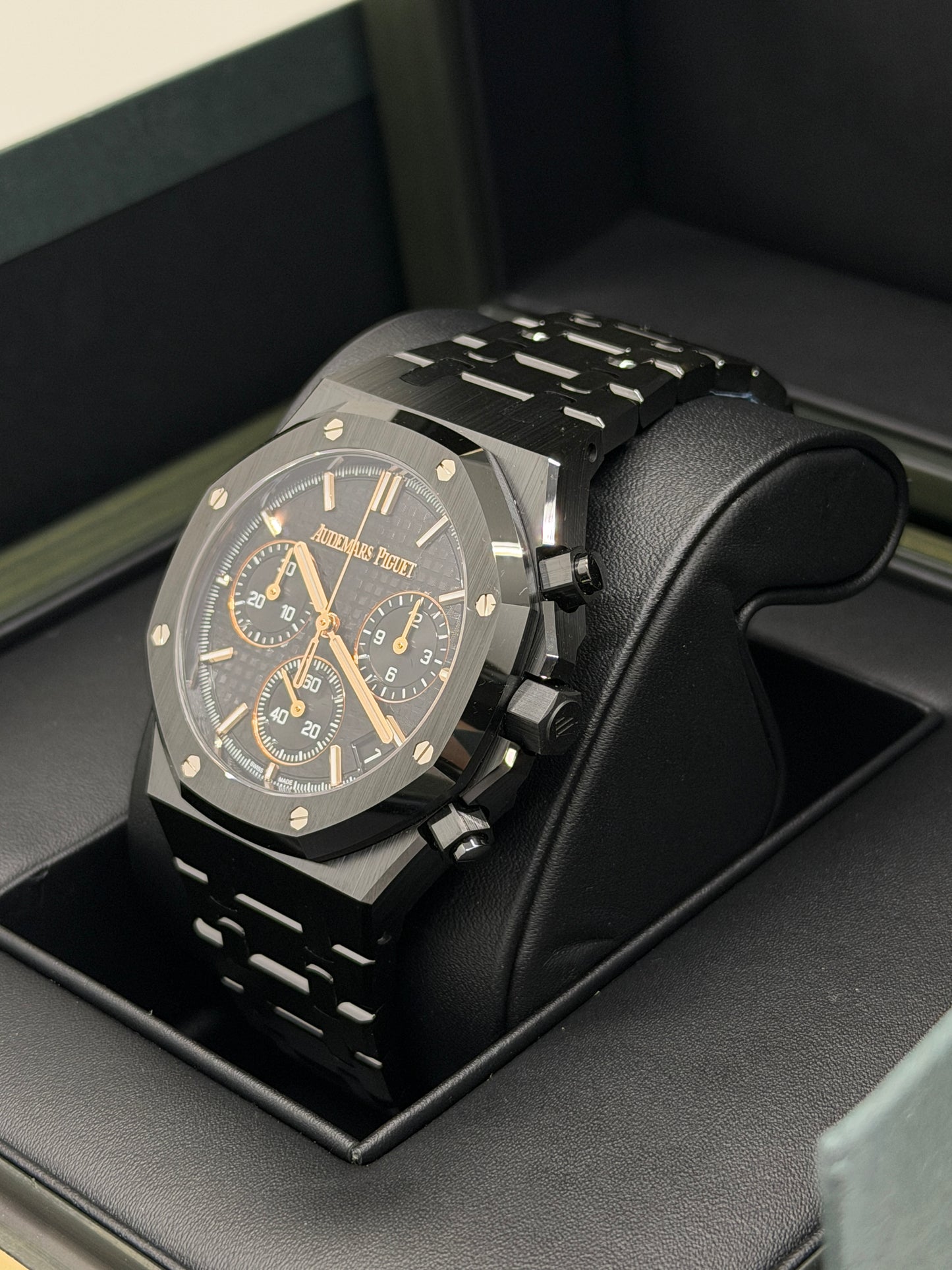 Audemars Piguet Royal Oak Chronograph 41mm - Balck Ceramic - NEW Ref. 26240CE.OO.1225CE.02 - Partially Stickers