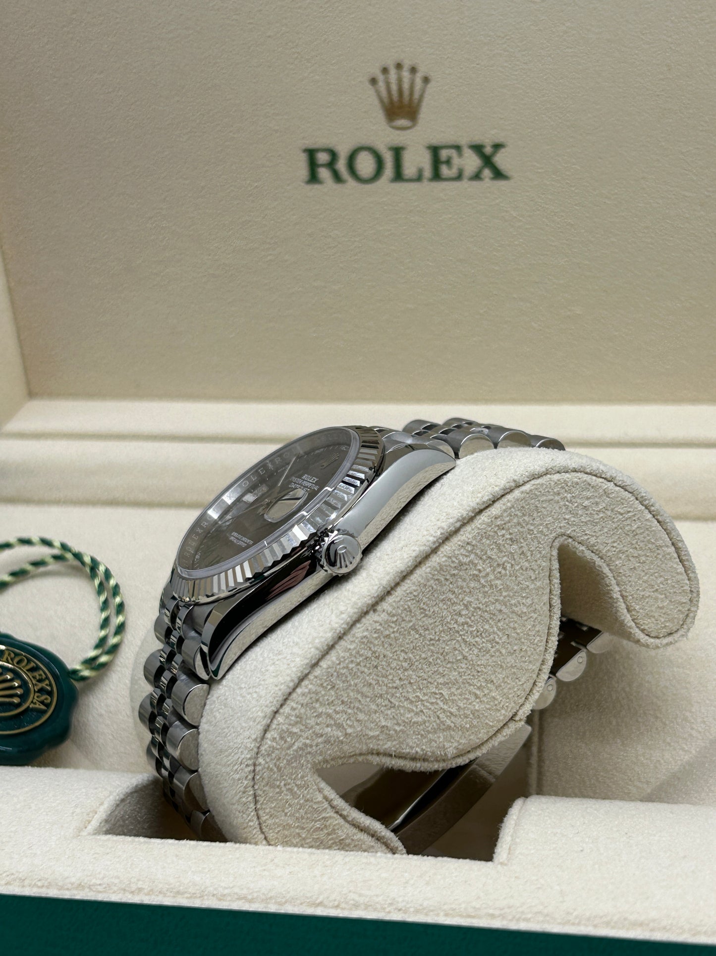 Rolex Datejust 36 - Wimbledon Dail - Ref 126234 - Year 2023