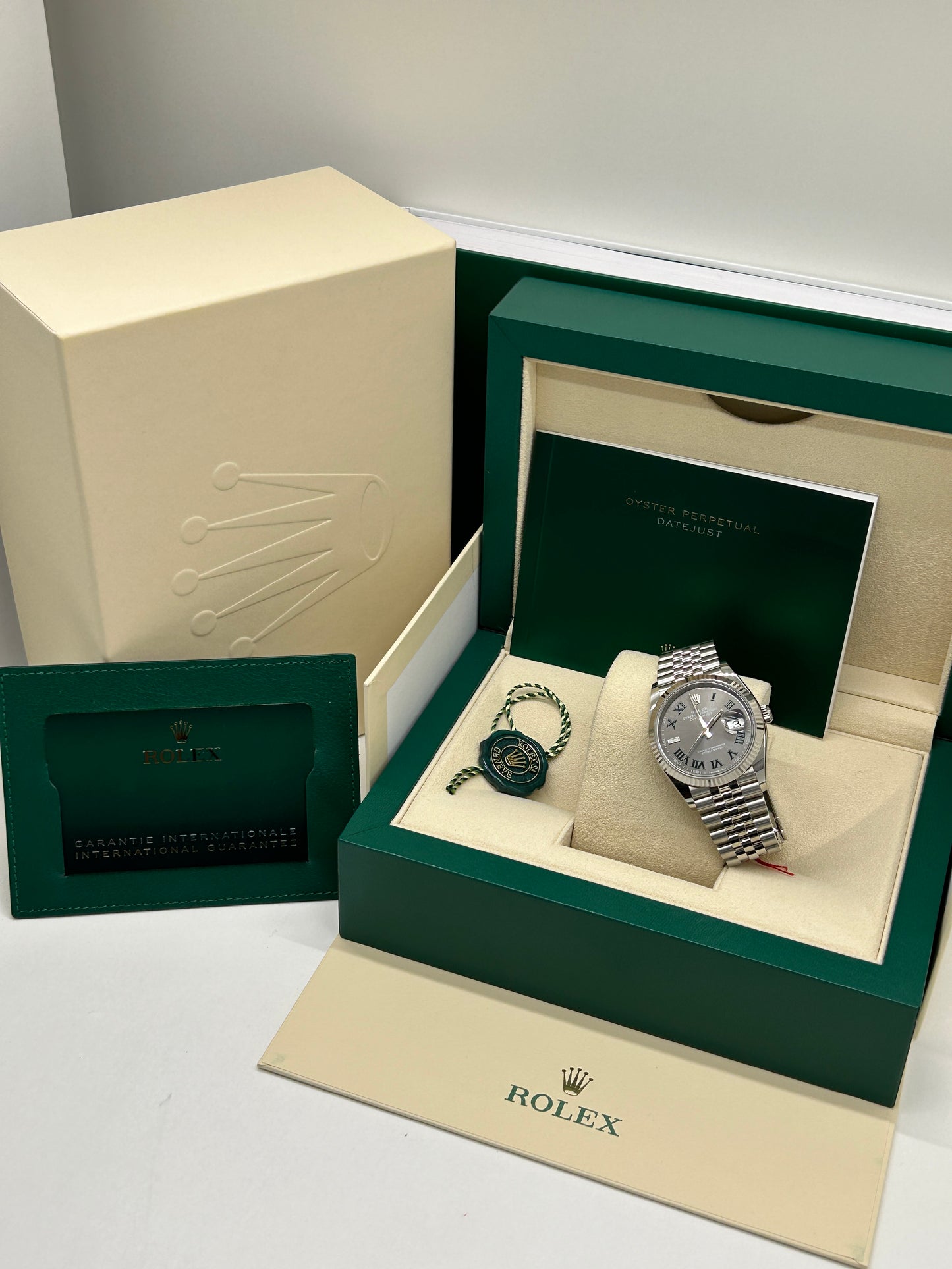 Rolex Datejust 36 - Wimbledon Dail - Ref 126234 - Year 2023
