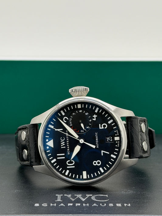 IWC Big Pilot 7 Days Power Reserve - Ref.IW500901 - Black Dial - Year 2015
