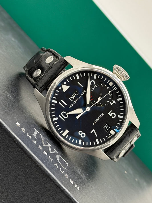 IWC Big Pilot 7 Days Power Reserve - Ref.IW500901 - Black Dial - Year 2015