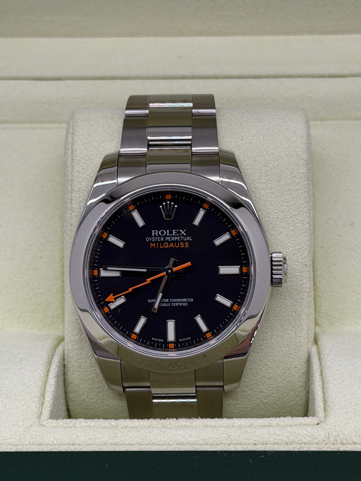 Rolex Milgauss - Ref. 116400GV - Black Dial - Year 2008