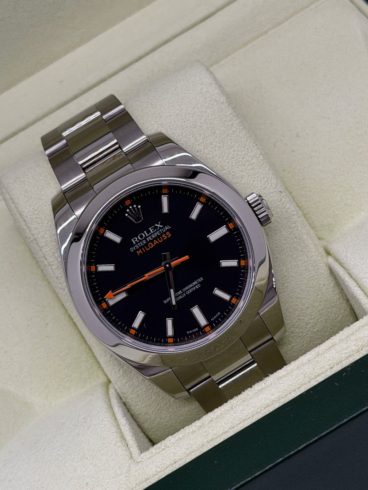 Rolex Milgauss - Ref. 116400GV - Black Dial - Year 2008