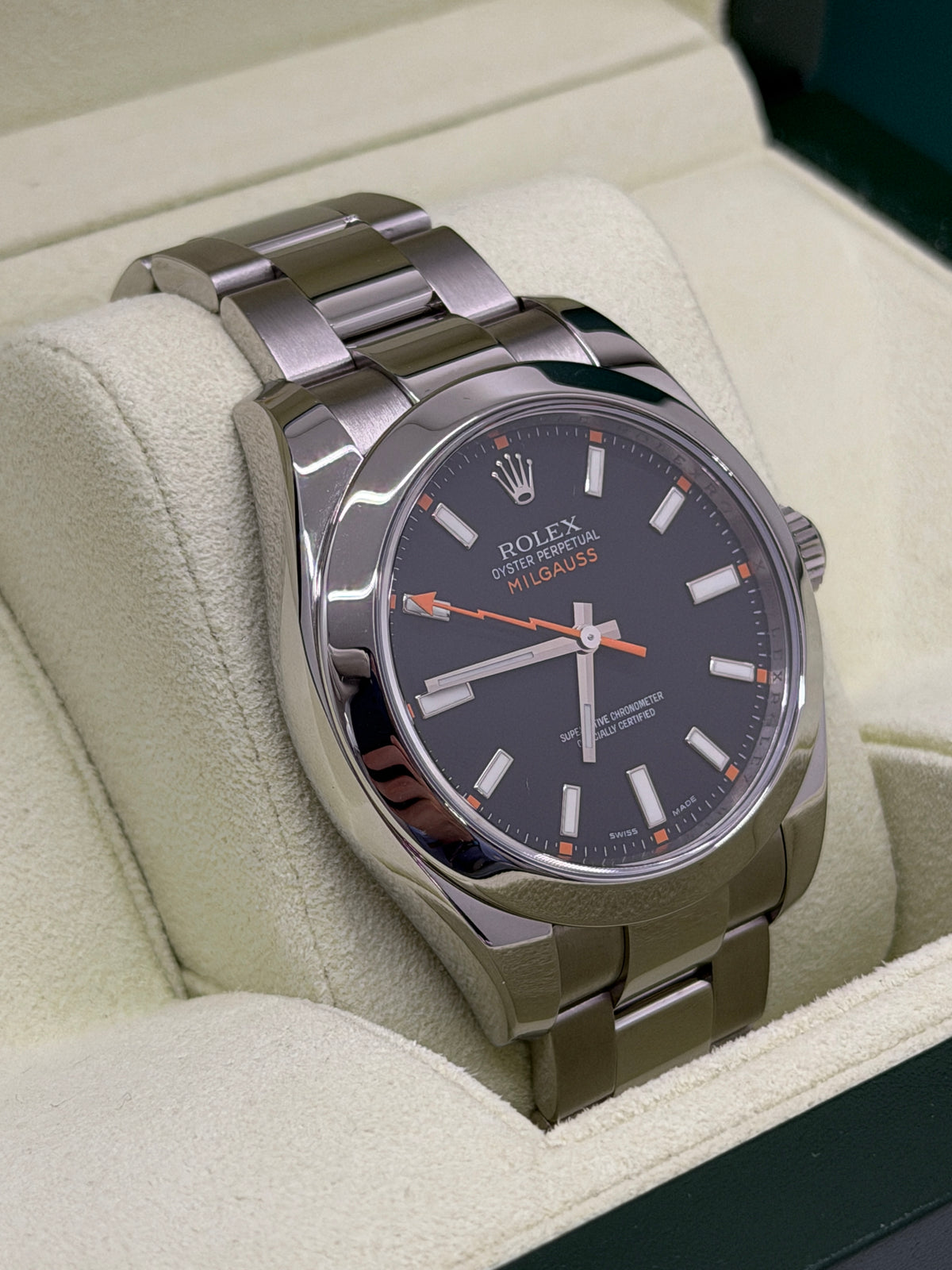 Rolex Milgauss - Ref. 116400GV - Black Dial - Year 2008