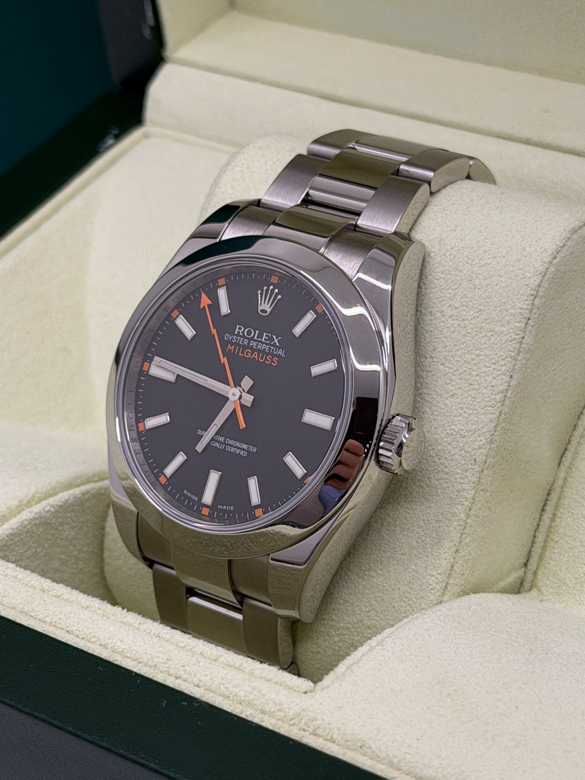 Rolex Milgauss - Ref. 116400GV - Black Dial - Year 2008