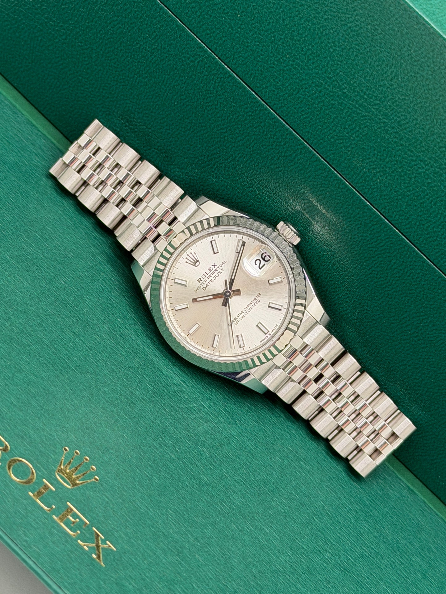 Rolex Datejust 31 Argentee Dial Ref. 278274 - New 2026