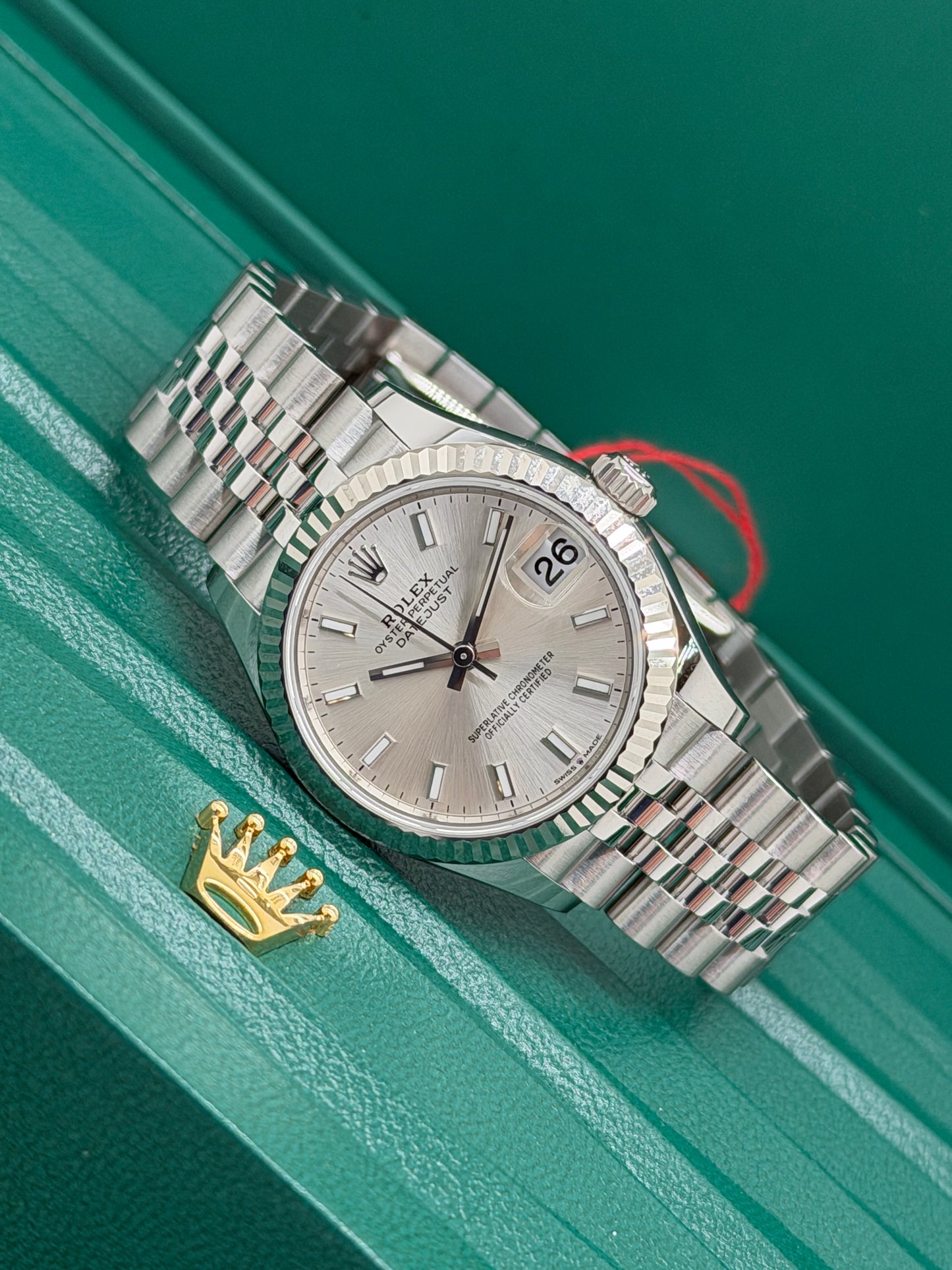 Rolex Datejust 31 Argentee Dial Ref. 278274 - New 2026