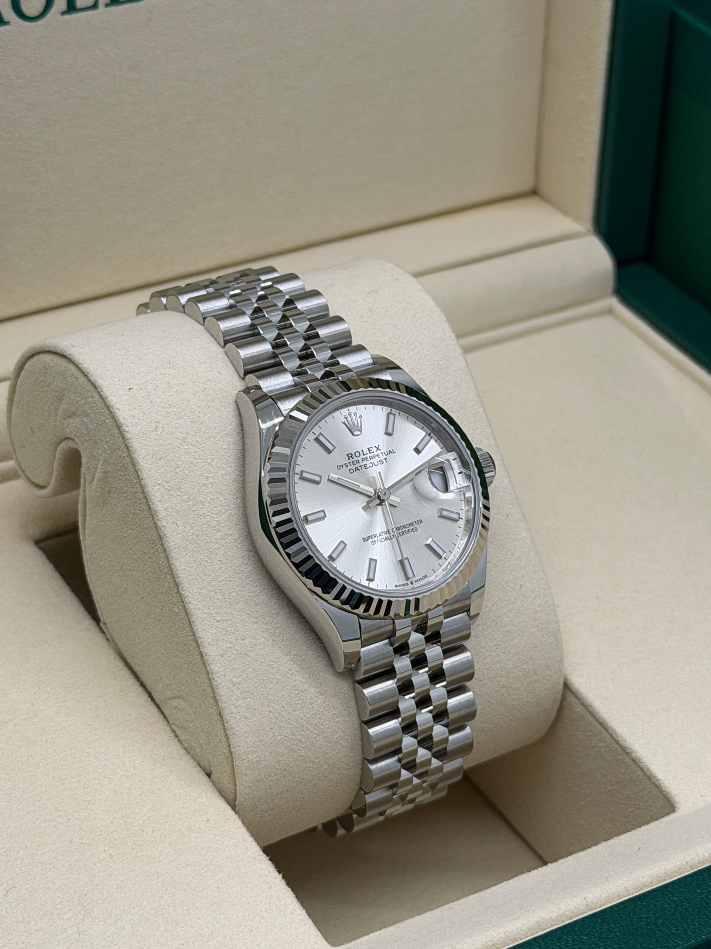Rolex Datejust 31 Argentee Dial Ref. 278274 - New 2026