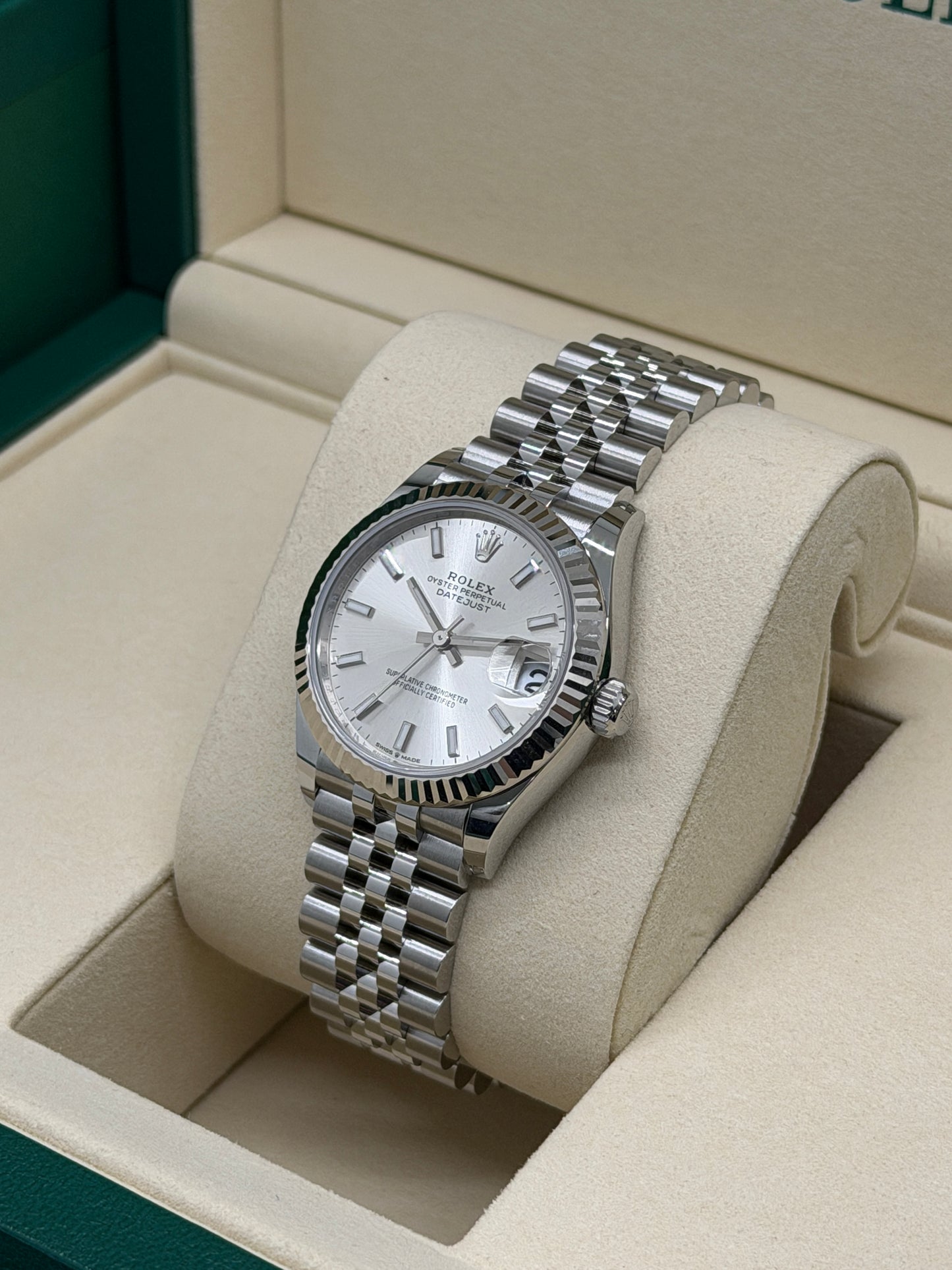 Rolex Datejust 31 Argentee Dial Ref. 278274 - New 2026