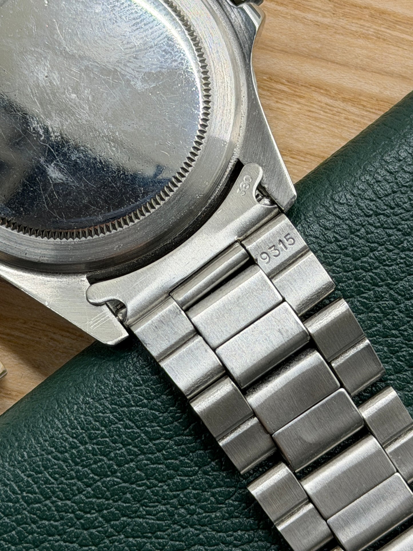 Rolex Submariner Date RED line Tritium patina - Ref.1680 - Full Set - Year 1974