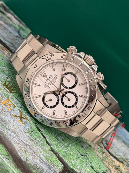 Rolex Daytona El Primero - White Dial Ref 16520 - Ser U - Year 1998