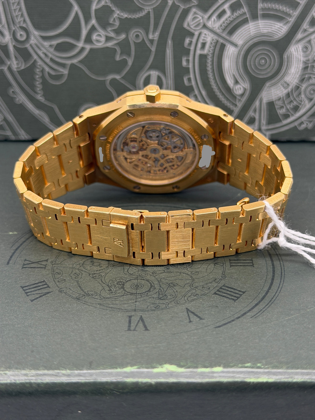 Audemars Piguet Royal Oak Perpetual Calendar Skeleton - Limited Edition 101 Yellow Gold - Ref 25829BA.OO.0944BA.01 - Year 2007