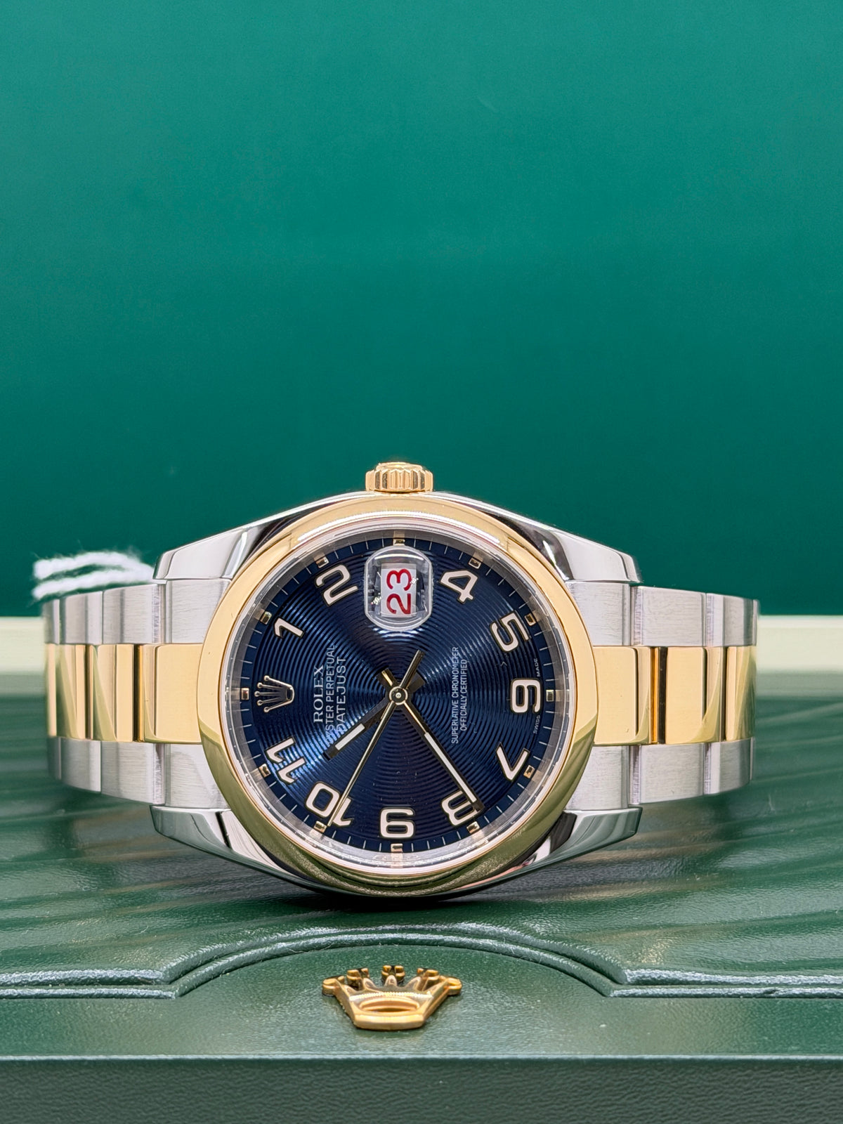 Rolex Datejust - Blue Dial - Ref 116203- Year 2008