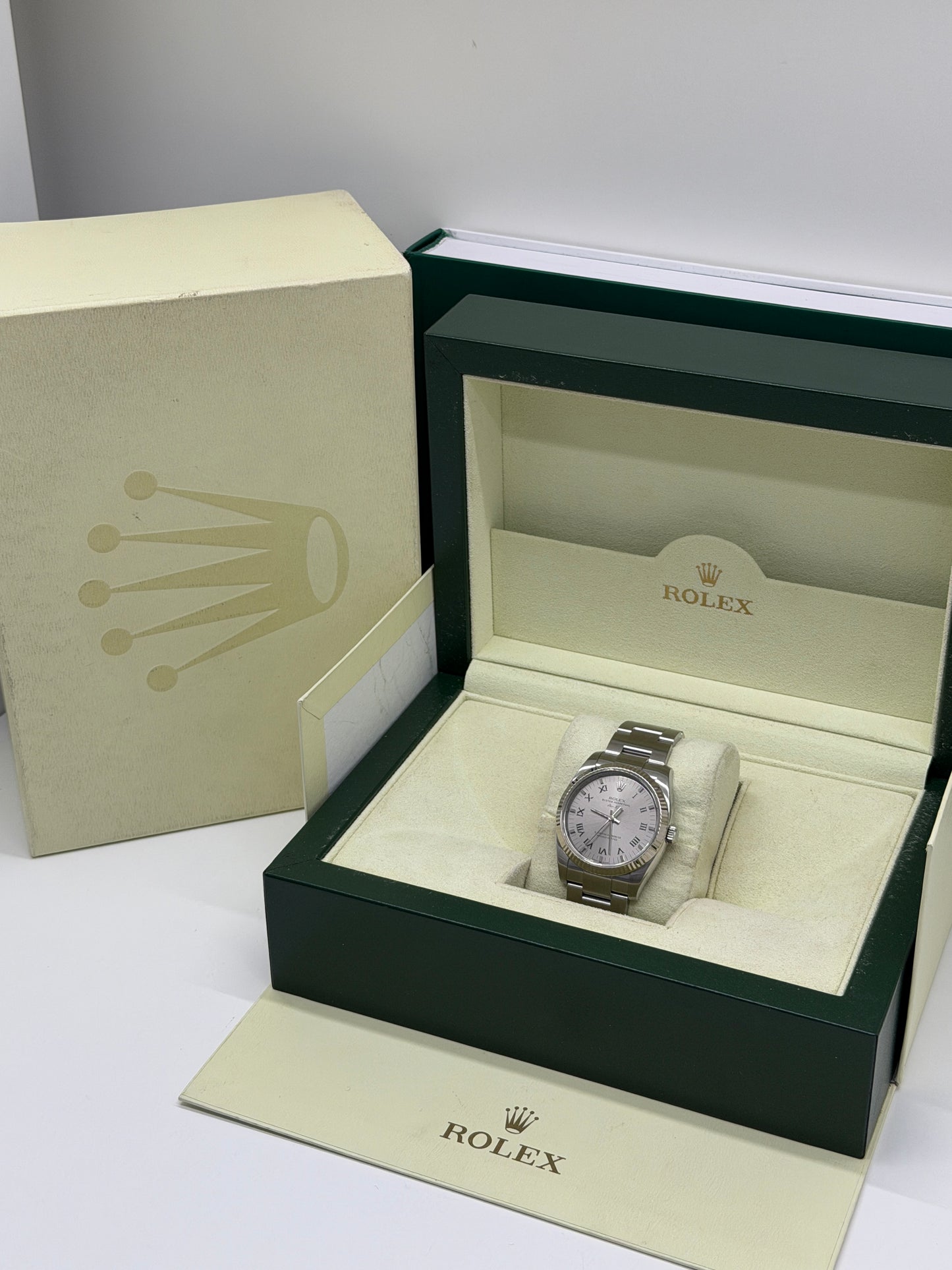 Rolex Air King 34 - Grey Dial Ref 114234 - Year 2007