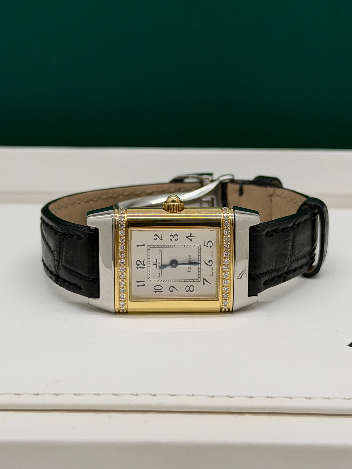 Jaeger-LeCoultre Reverso Lady - Ref.2655420 - Factory Diamonds - Year 1997