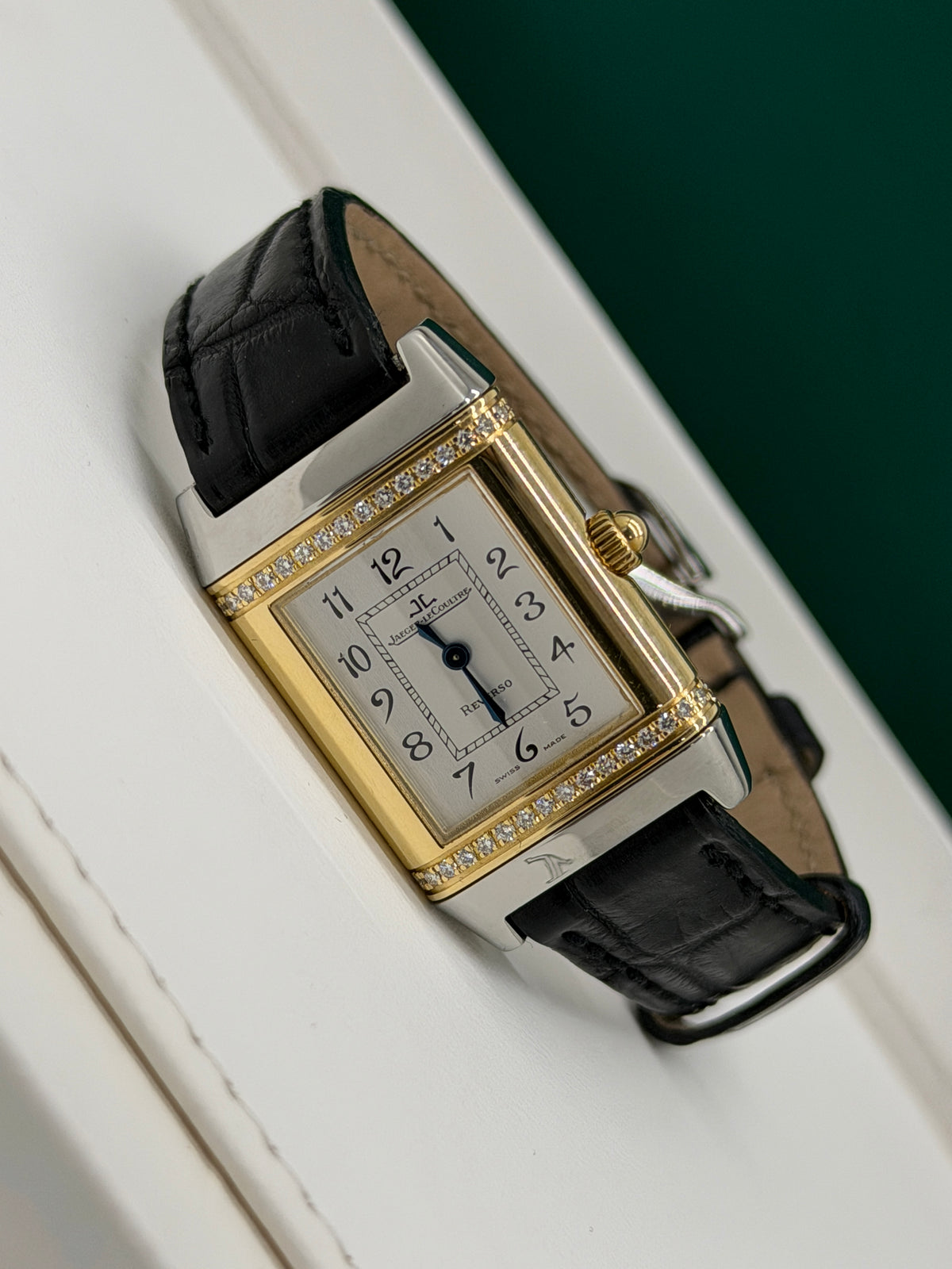 Jaeger-LeCoultre Reverso Lady - Ref.2655420 - Factory Diamonds - Year 1997