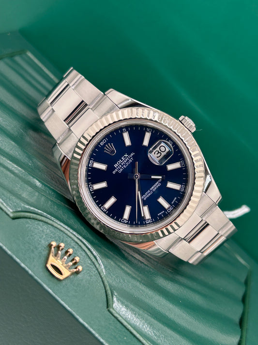 Rolex Datejust II - Blue Dial - Ref 116334 - Year 2015