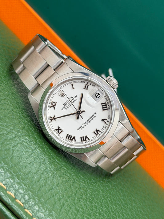 Rolex Datejust 31 Ref.68240 - White Roma Dial - Year 1999