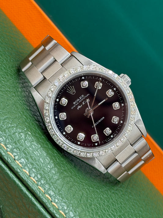 Rolex Air King 34mm - Ref. 14000M - Aftermarket Bezel & Dial
