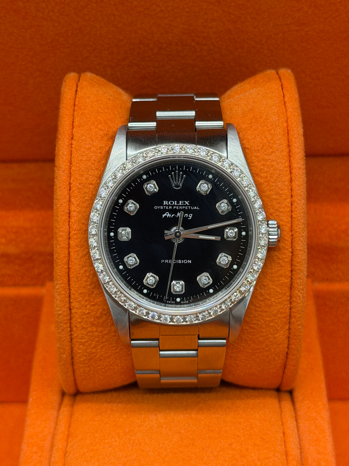 Rolex Air King 34mm - Ref. 14000M - Aftermarket Bezel & Dial
