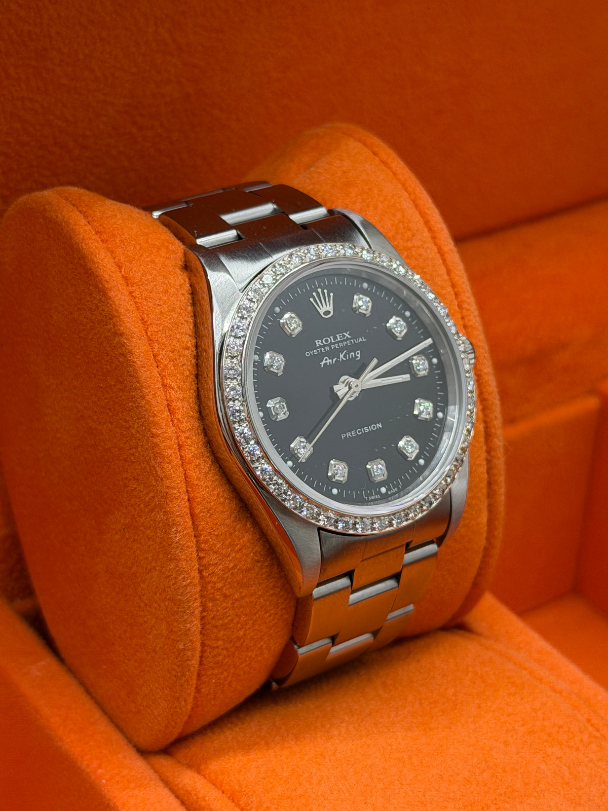 Rolex Air King 34mm - Ref. 14000M - Aftermarket Bezel & Dial