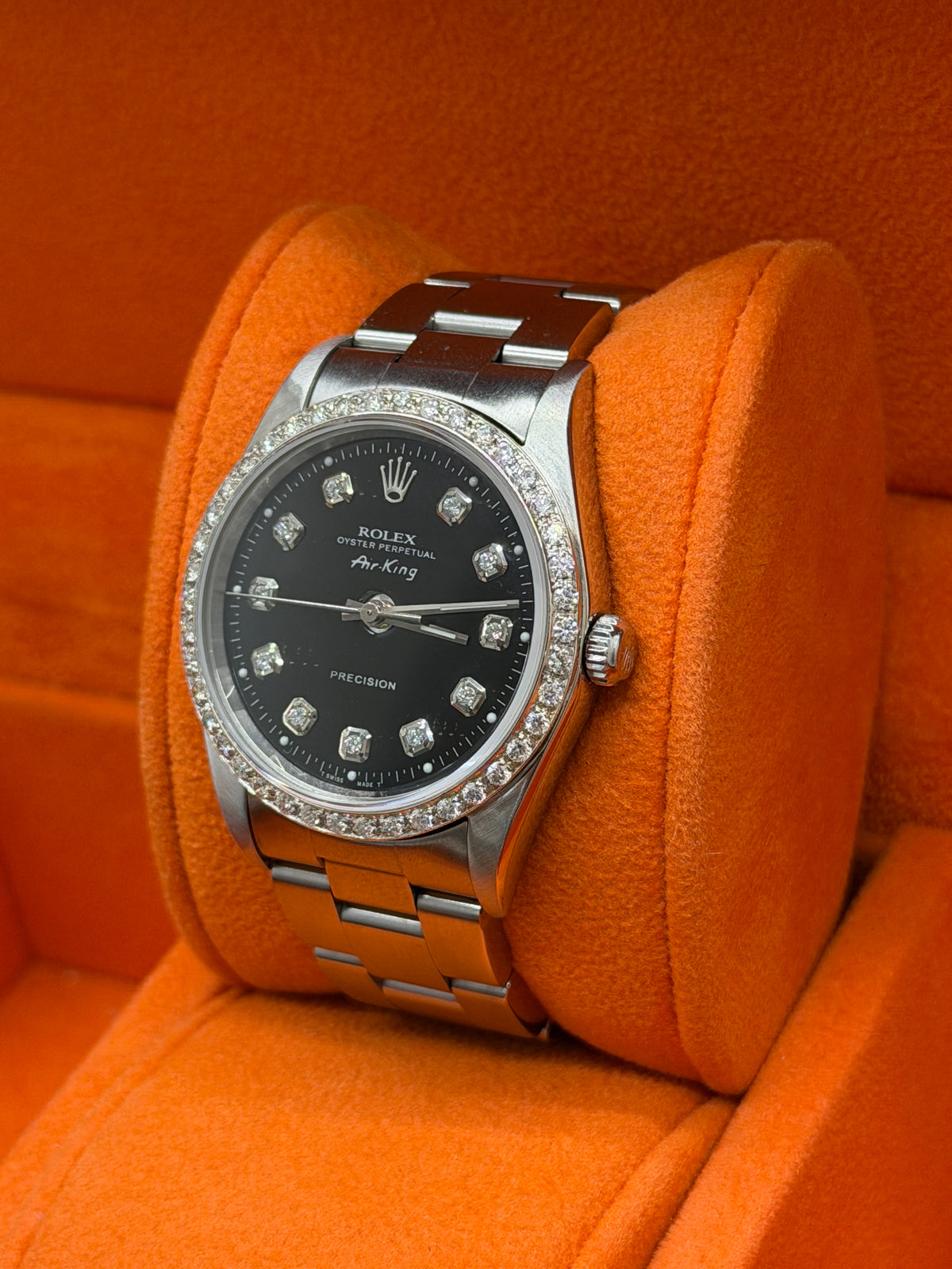 Rolex Air King 34mm - Ref. 14000M - Aftermarket Bezel & Dial