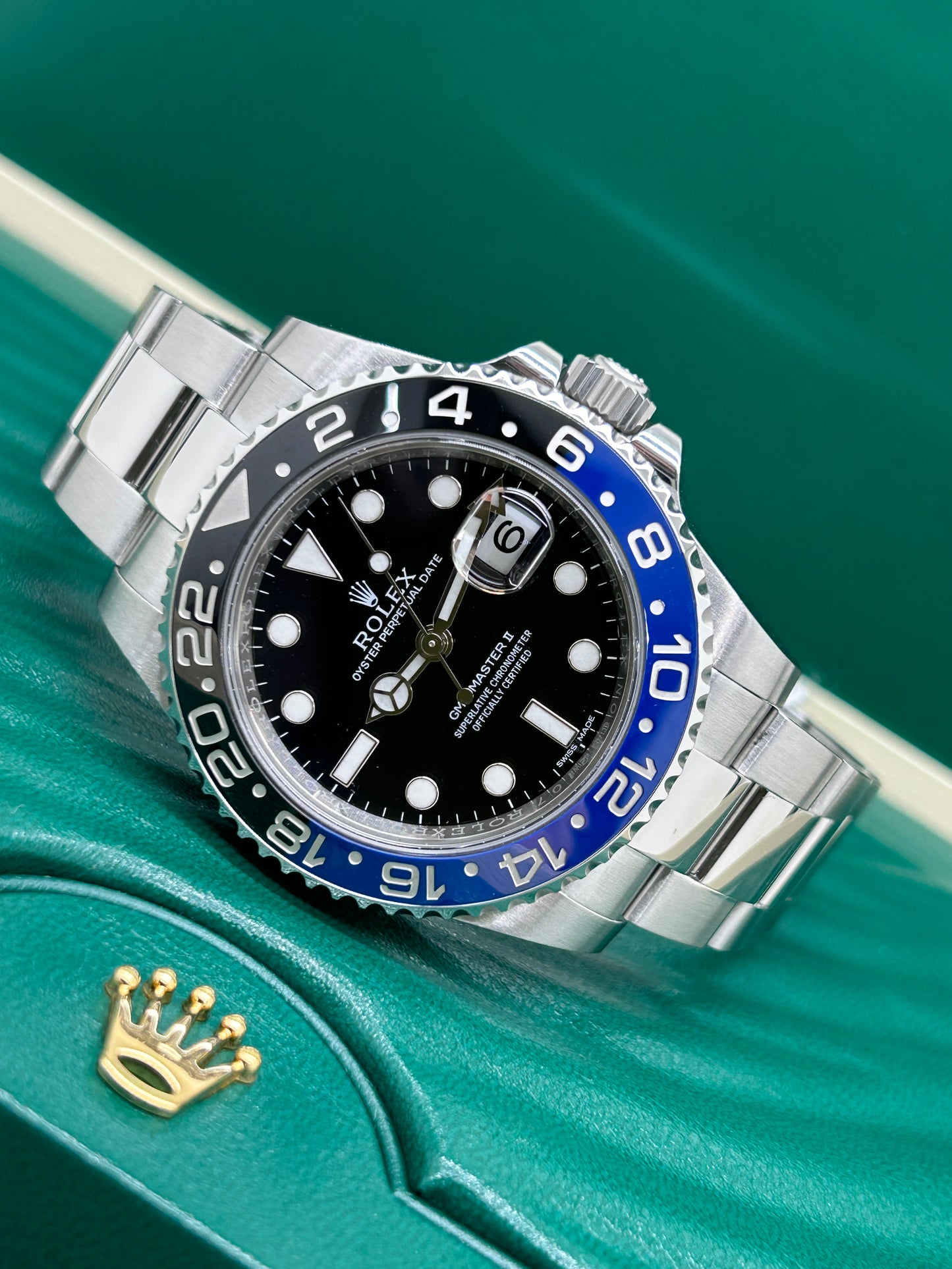Rolex GMT-Master II "Batman" - Ref 116710BLNR - Year 2014
