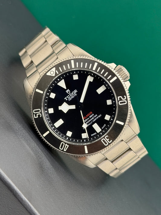 Tudor Pelagos 39mm Titanium - Black Dial - Ref 25407N - Like New 2026 Additional Original Rubber Strap