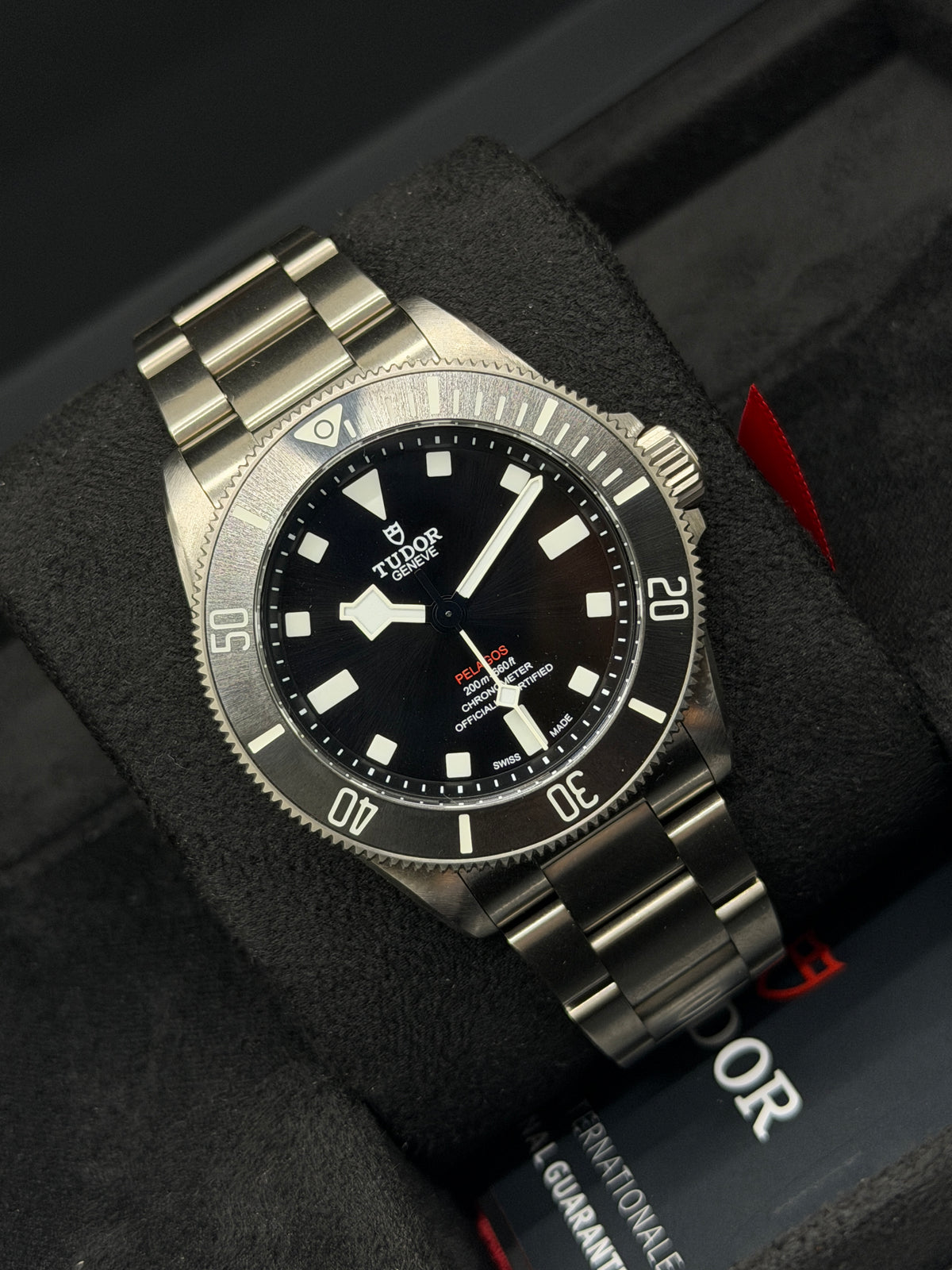 Tudor Pelagos 39mm Titanium - Black Dial - Ref 25407N - Like New 2026 Additional Original Rubber Strap