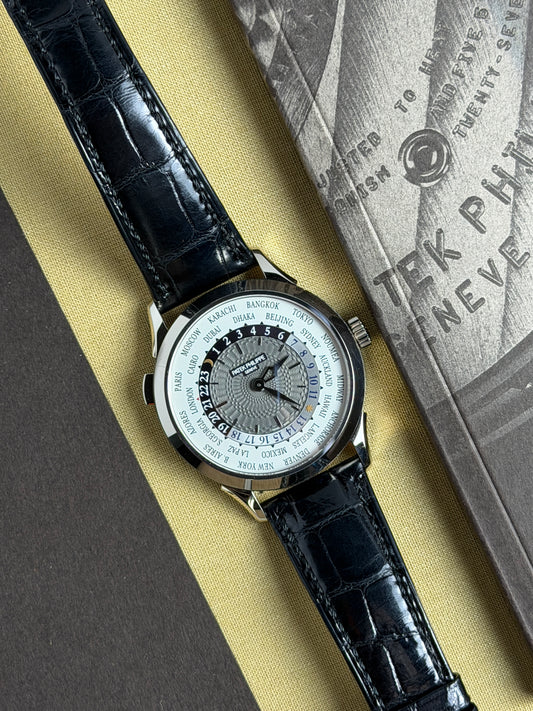 Patek Philippe World Time White Gold Ref. 5230G-014 - Year 2019