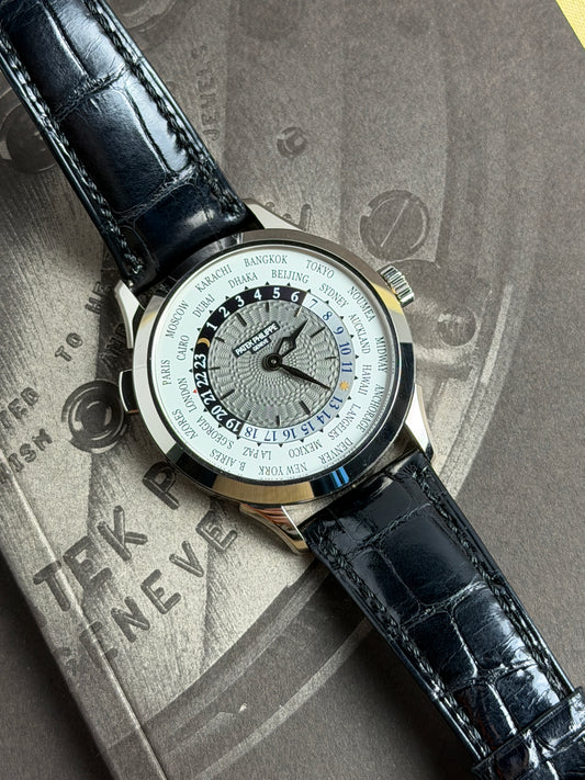 Patek Philippe World Time White Gold Ref. 5230G-014 - Year 2019