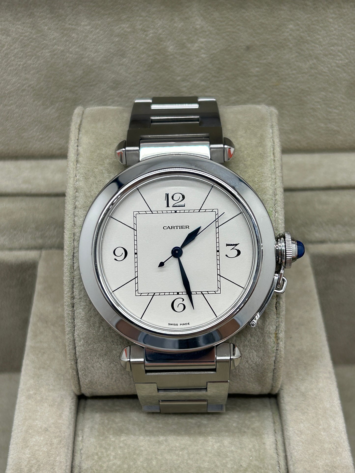 Cartier Pasha 42mm Automatic - White Dial - Ref 2730
