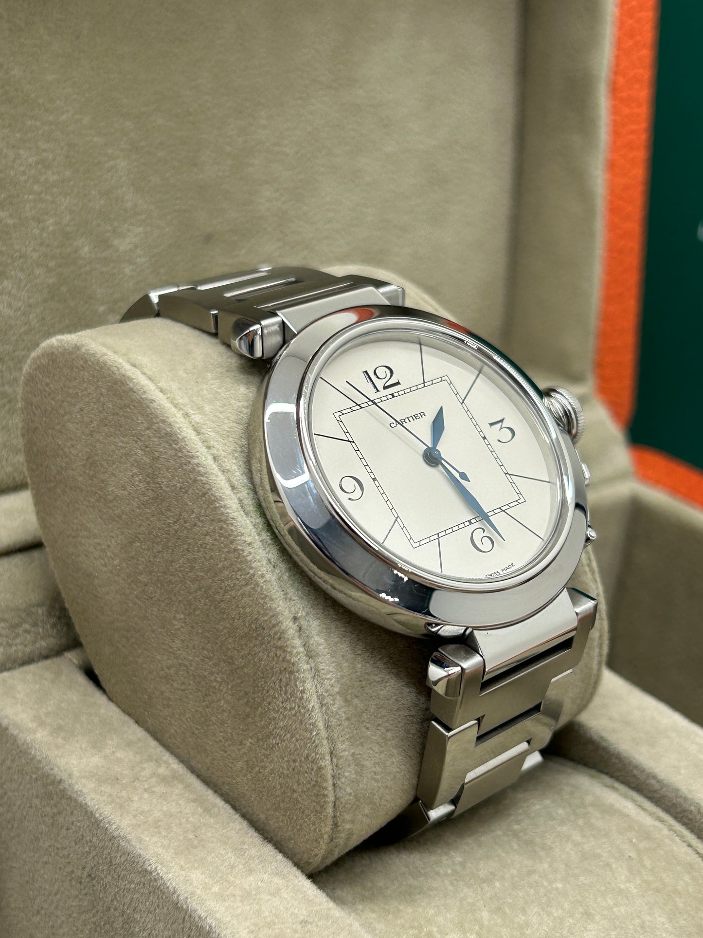 Cartier Pasha 42mm Automatic - White Dial - Ref 2730