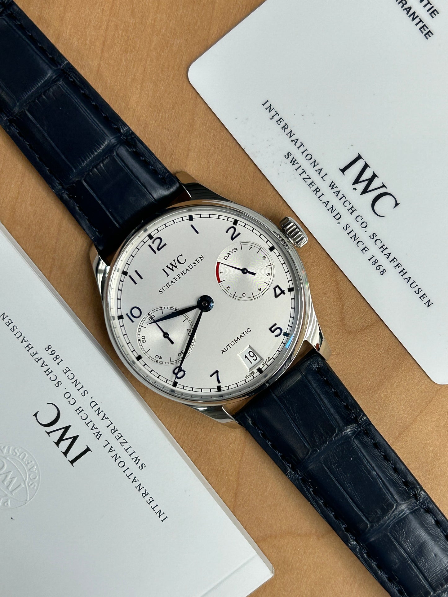IWC Portuguese - Power Reserve - Ref IW500107 - Year 2012