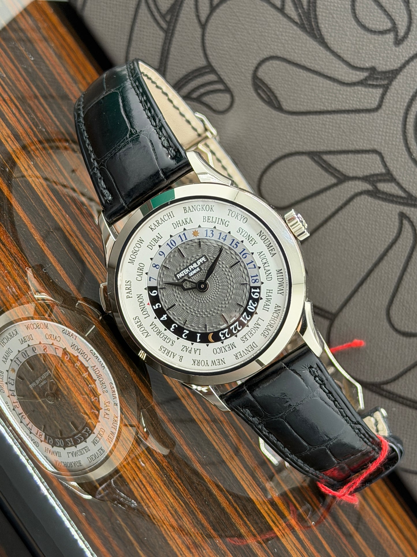 Patek Philippe World Time White Gold Ref. 5230G-014 - Year 2019