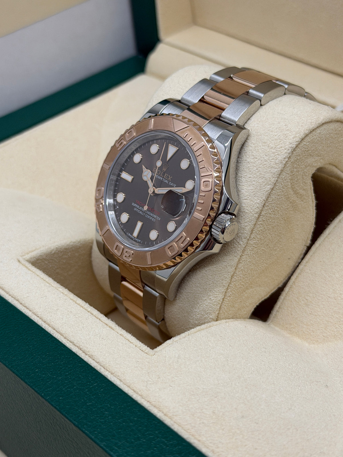 Rolex Yacht-Master 40 - Choco Dial - 18Kt Rose Gold & Steel - Year 2017 Ref 116621