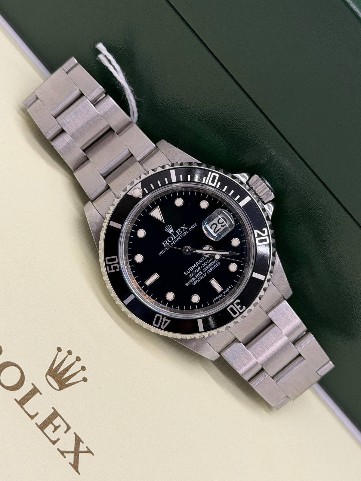 Rolex Submariner Date RRR Card - Ref 16160 - Year 2008