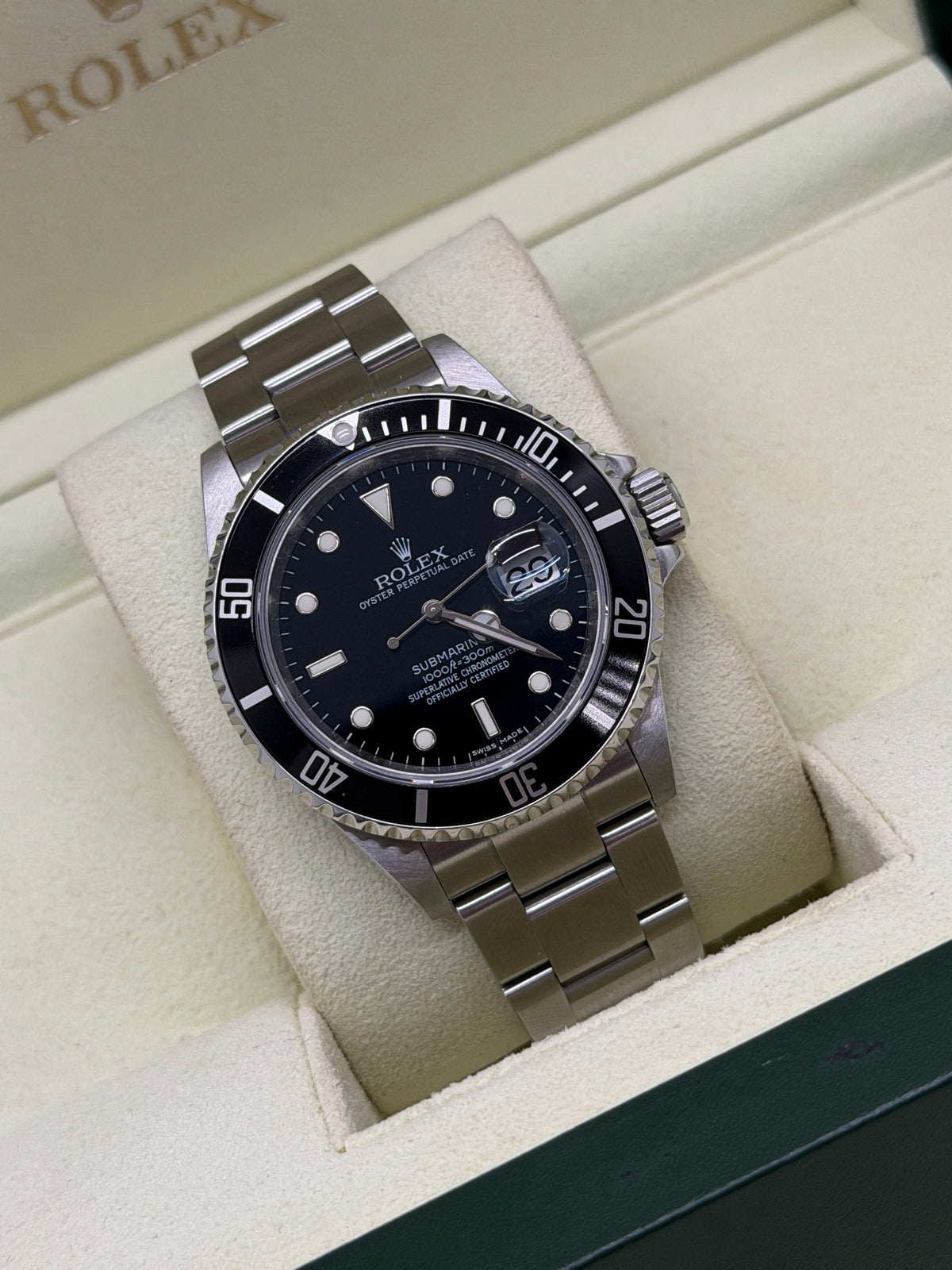 Rolex Submariner Date RRR Card - Ref 16160 - Year 2008