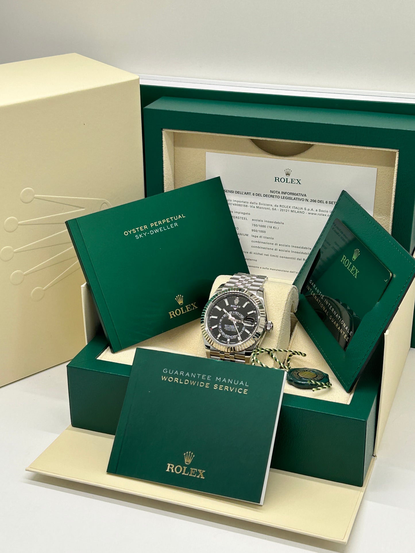 Rolex Sky-Dweller - Black Dial - Ref 336934 - Year 2023