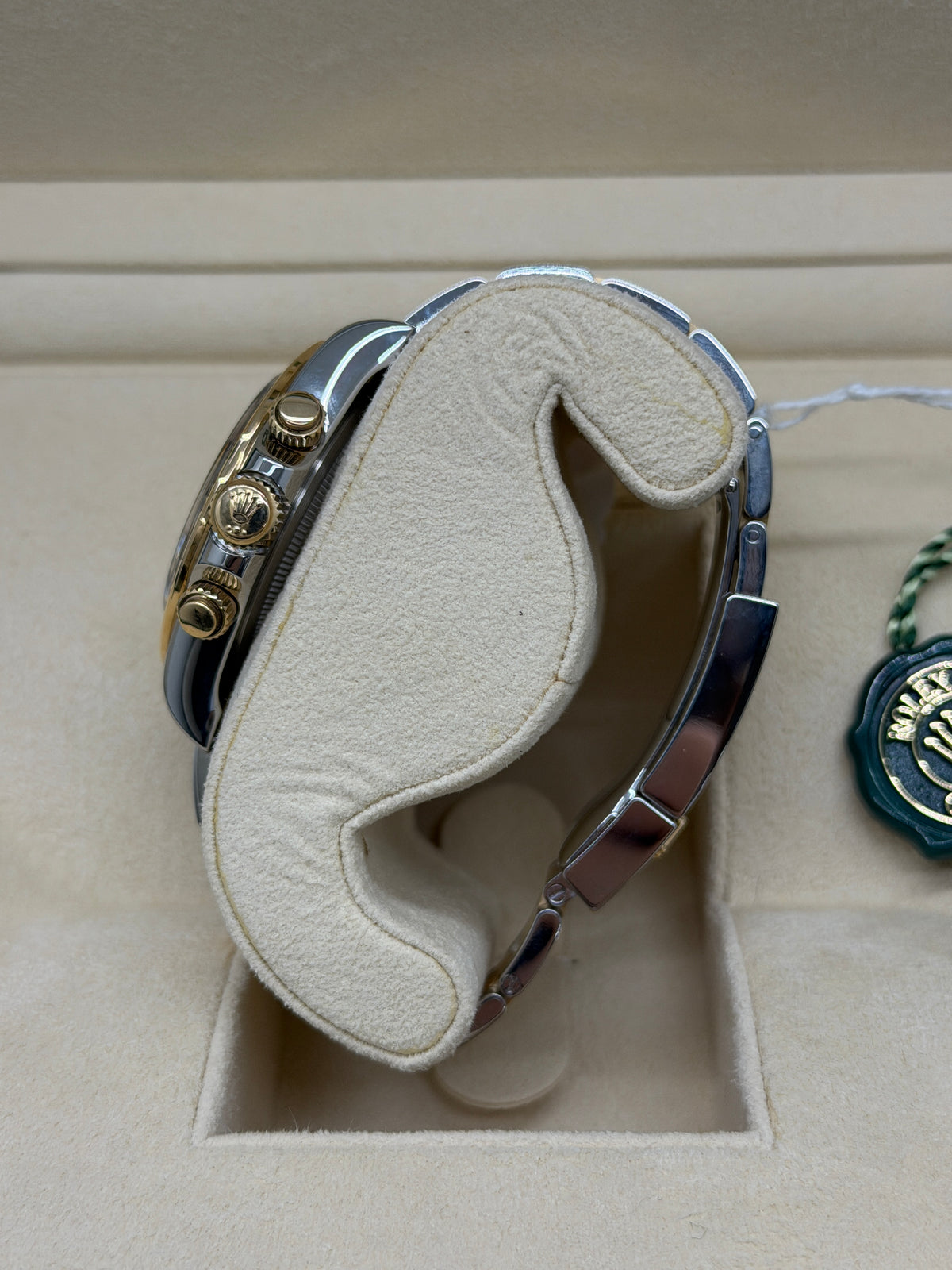 Rolex Daytona 18Kt Yellow Gold & Steel - White Dial - Ref 126503 - Year 2024