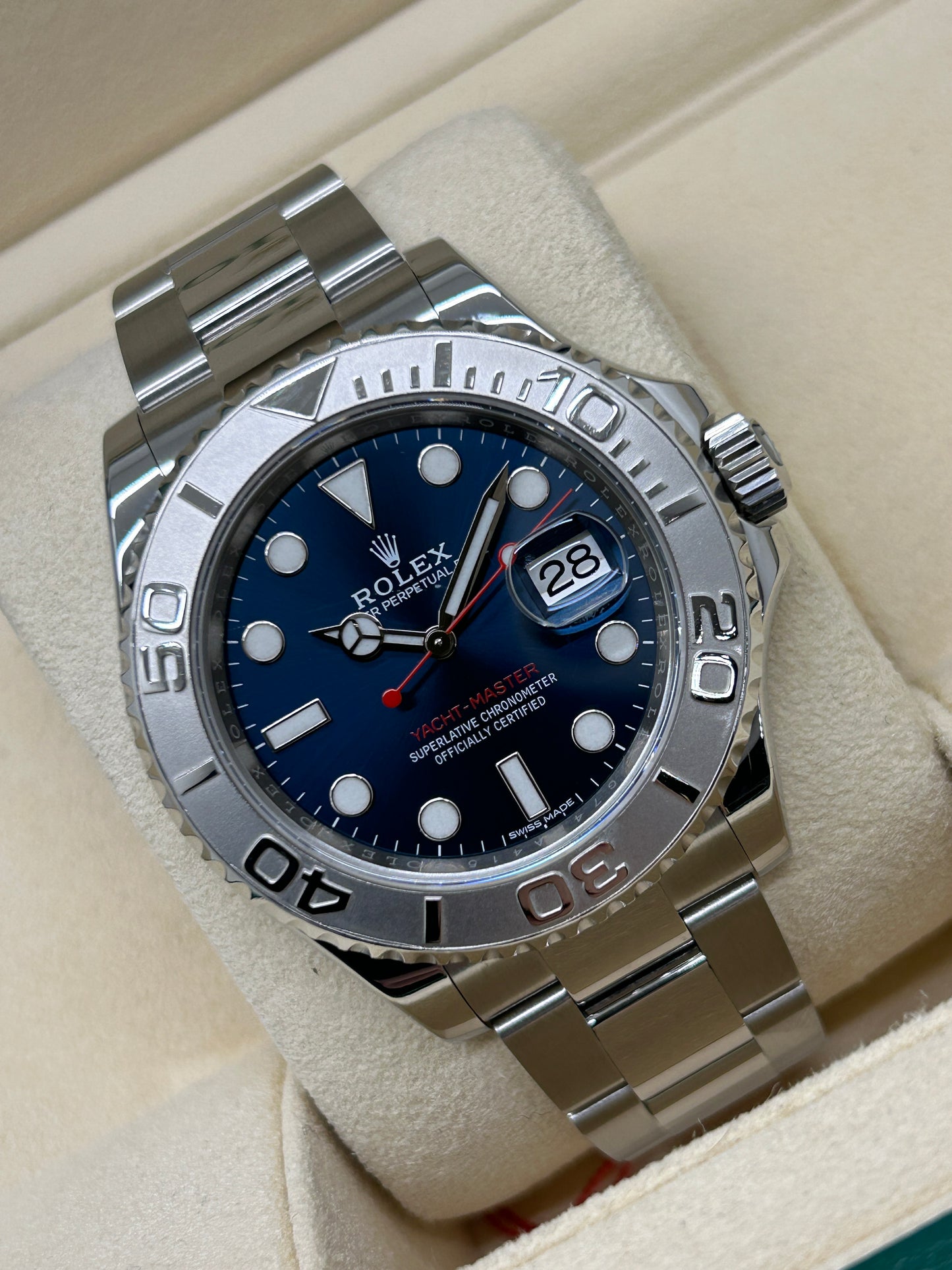 Rolex Yacht-Master 40 - Blue Dial - Ref. 116622 - Year 2016
