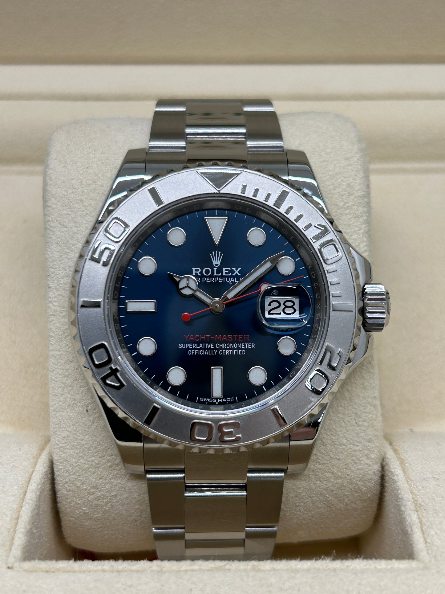 Rolex Yacht-Master 40 - Blue Dial - Ref. 116622 - Year 2016