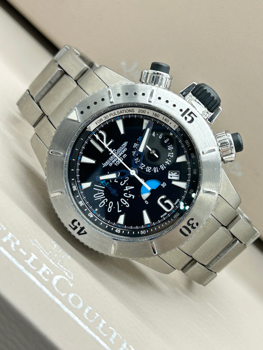 Jaeger-Le-Coultre Master Compressor Diving Chronograph Ref. 160.T.25 - Double Straps - Year 2008