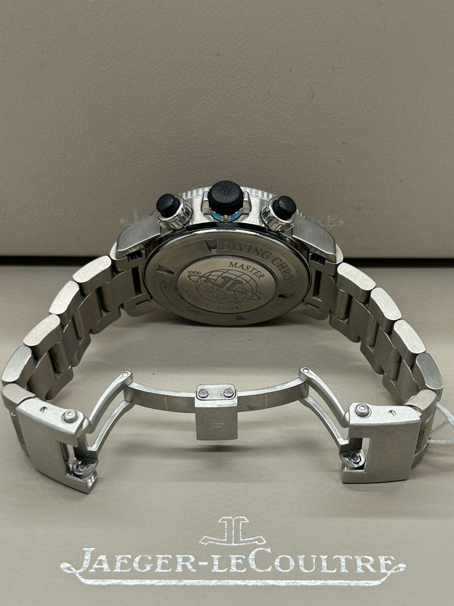 Jaeger-Le-Coultre Master Compressor Diving Chronograph Ref. 160.T.25 - Double Straps - Year 2008