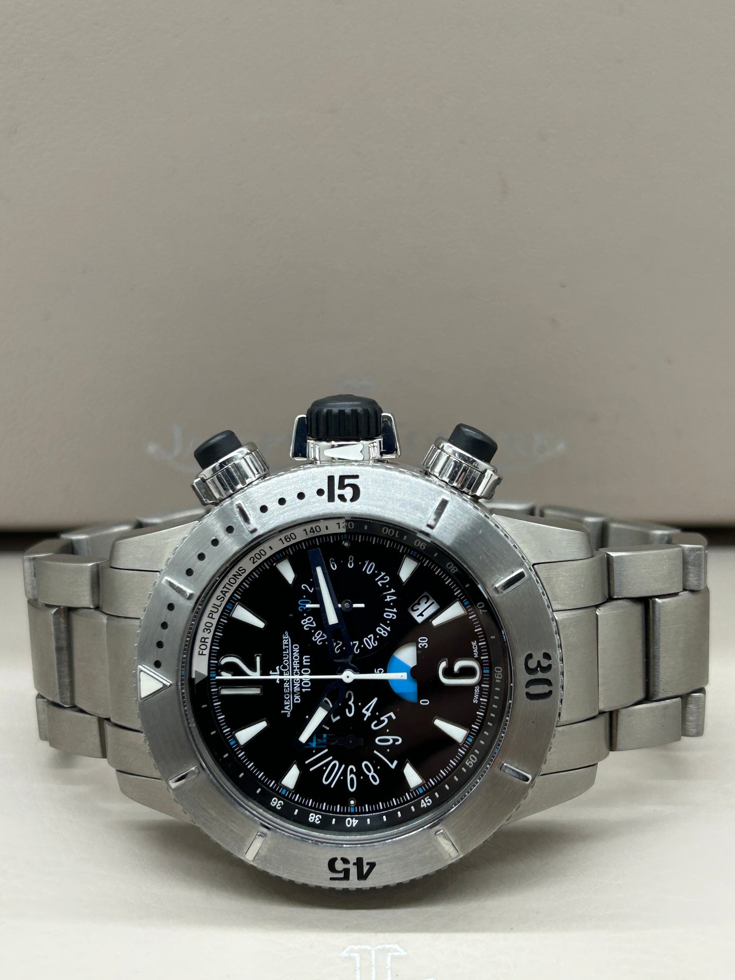 Jaeger-Le-Coultre Master Compressor Diving Chronograph Ref. 160.T.25 - Double Straps - Year 2008