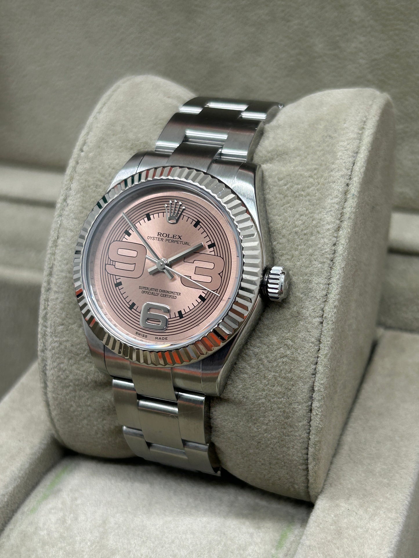 Rolex Oyster Perpetual 31 - Salmon Dial - Ref 177200 - Year 2007