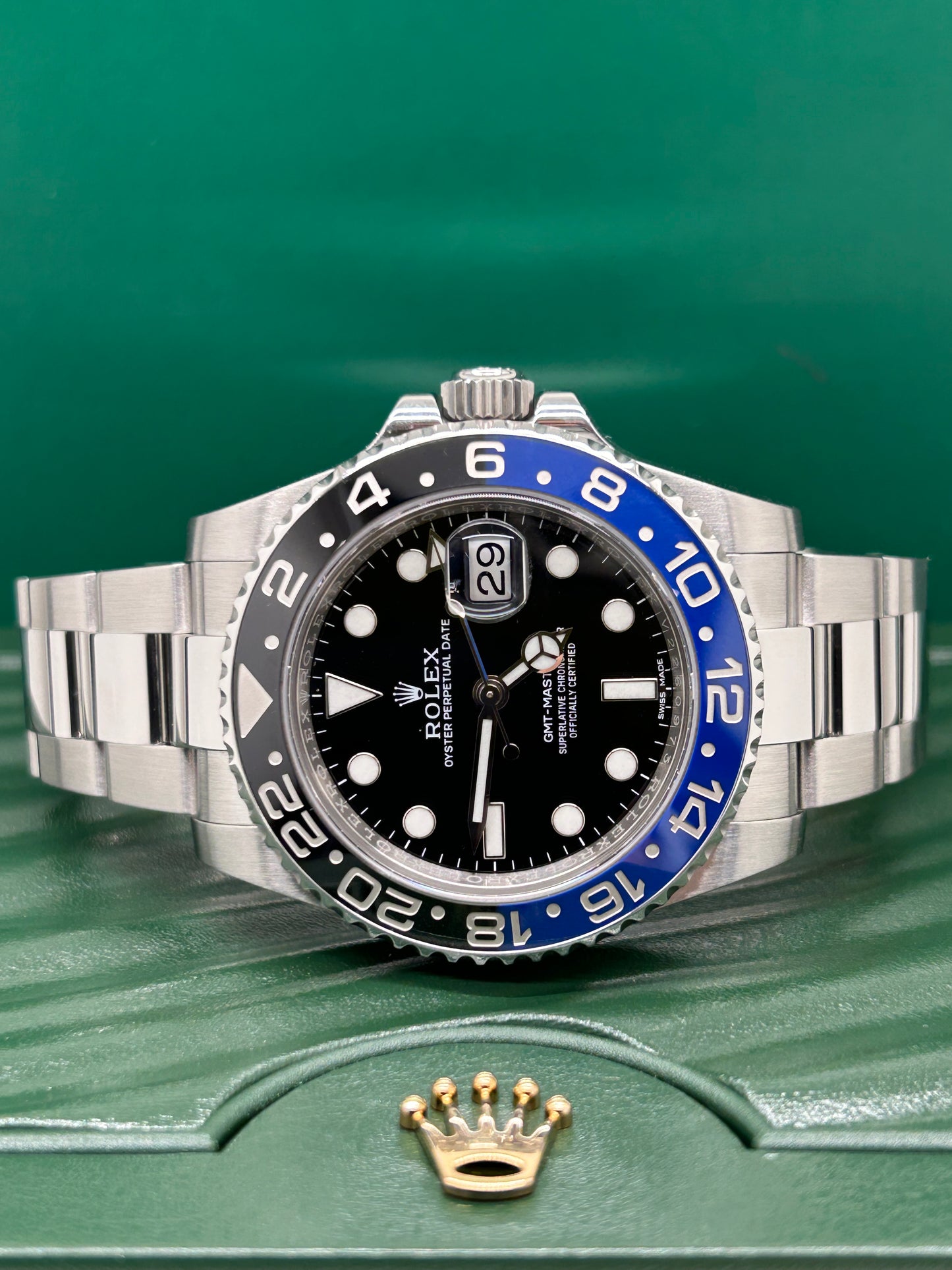 Rolex GMT-Master II "Batman" - Ref.116710BLNR - Year 2018