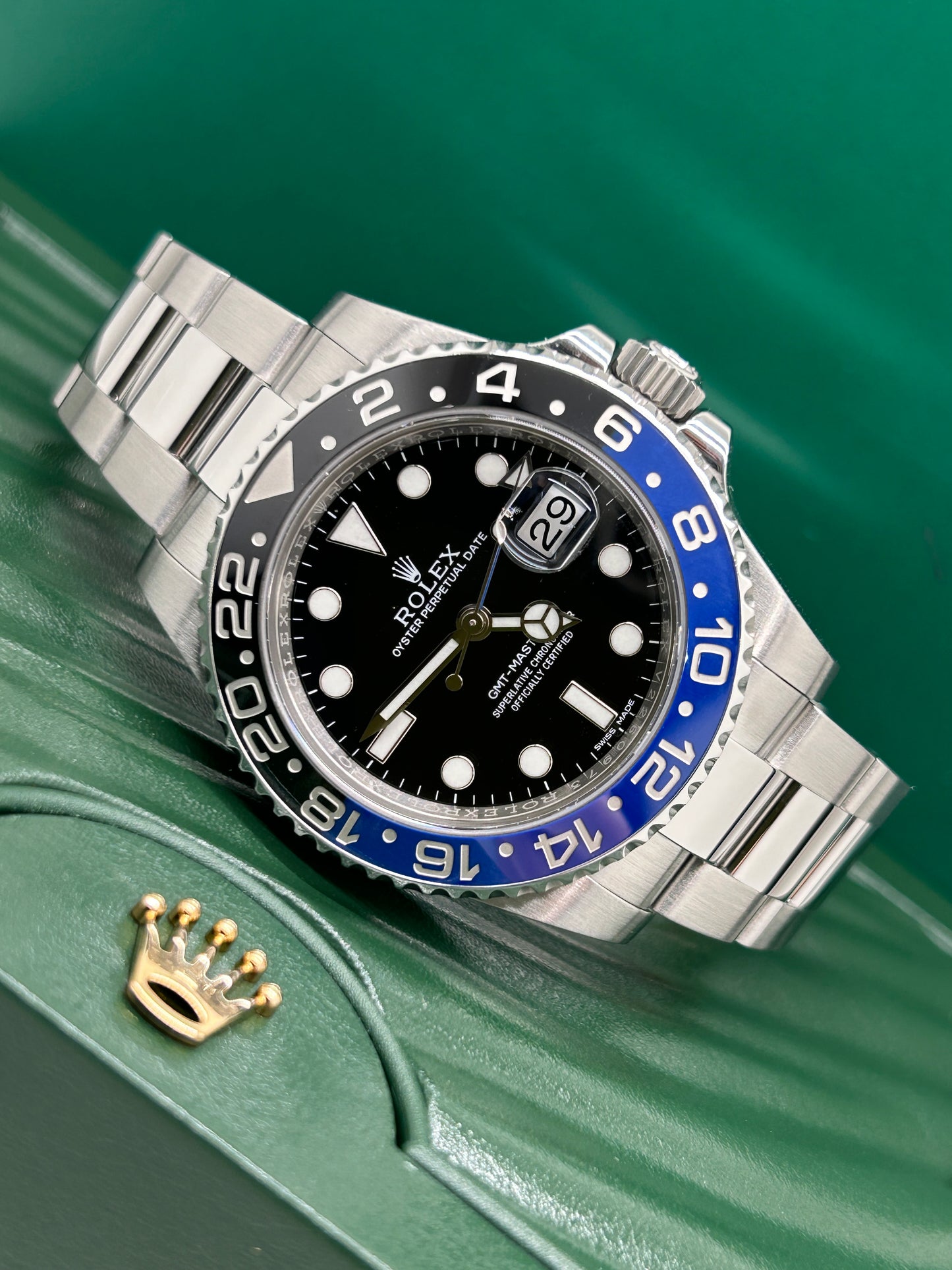Rolex GMT-Master II "Batman" - Ref.116710BLNR - Year 2018