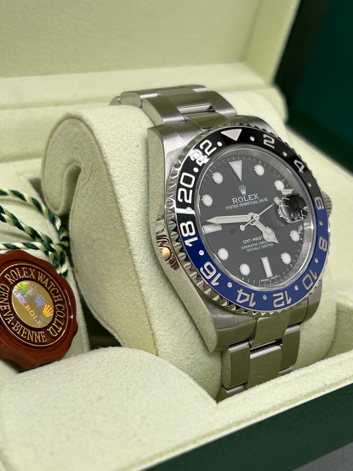 Rolex GMT-Master II "Batman" - Ref.116710BLNR - Year 2018